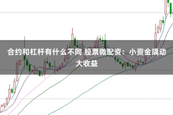 合约和杠杆有什么不同 股票微配资：小资金撬动大收益